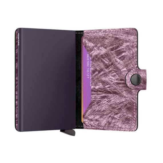 Carteira SECRID Miniwallet Crunch Pink | Ref. 297.MCR-P