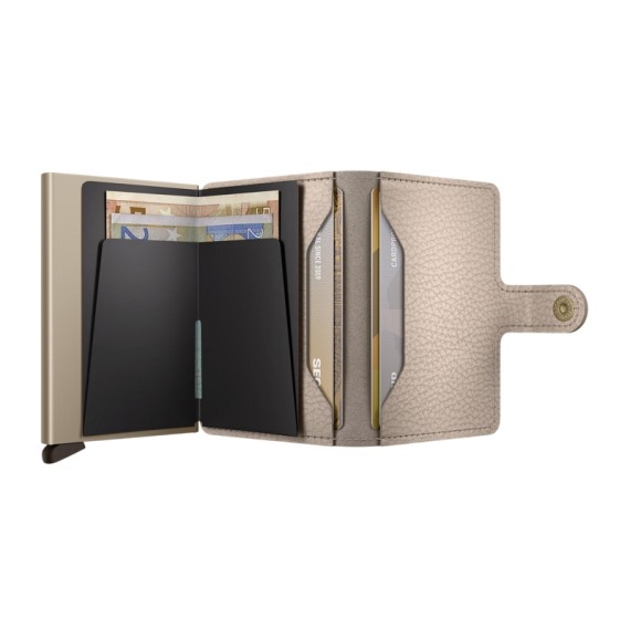 Carteira SECRID Miniwallet Pebble Latte | Ref. 297.MPE-L