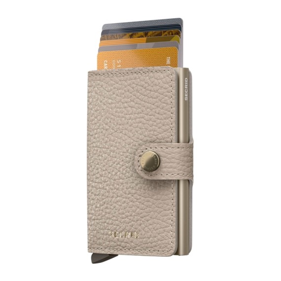 Carteira SECRID Miniwallet Pebble Latte | Ref. 297.MPE-L