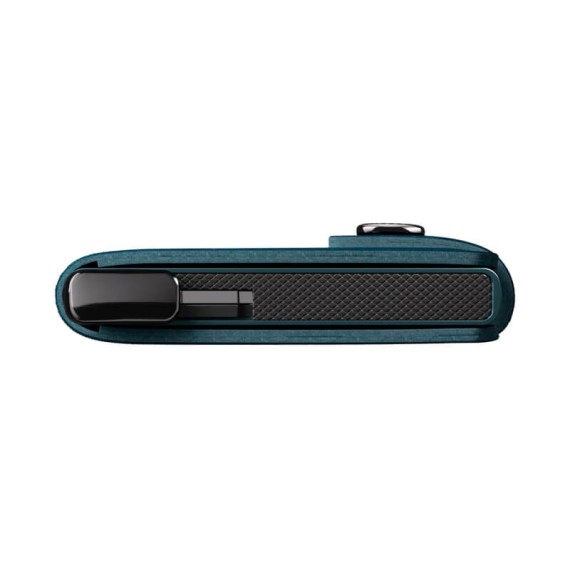 Carteira SECRID Premium Miniwallet Basco Teal + | Ref. 297.MBC-T+
