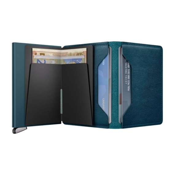 Carteira SECRID Premium Slimwallet Basco Teal + | Ref. 297.SBC-T+