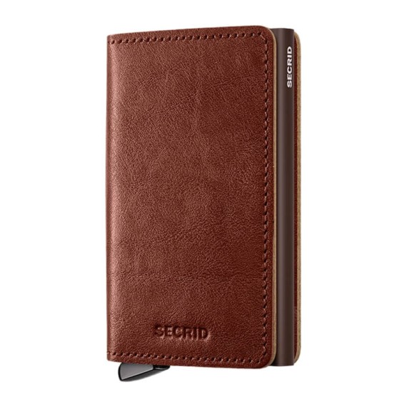 Carteira SECRID Premium Slimwallet Basco Whiskey + | Ref. 297.SBC-W+