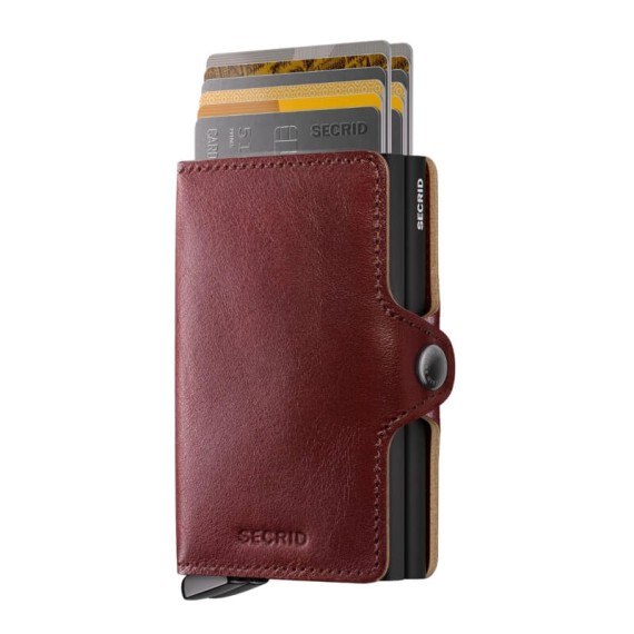 Carteira SECRID Premium Twinwallet Basco Brown + | Ref. 297.TBC-B+