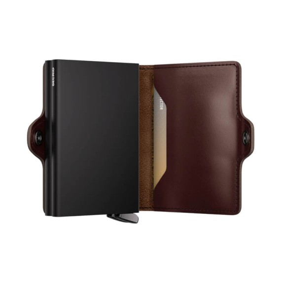Carteira SECRID Premium Twinwallet Dusk Dark Brown + | Ref. 297.TDU-DB+