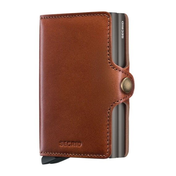 Carteira SECRID Twinwallet Texano Saddle | Ref. 297.TTE-S