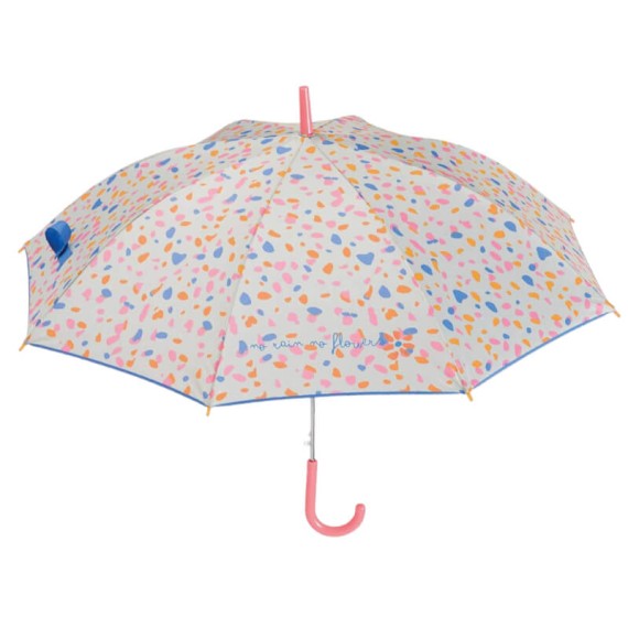 Guarda-Chuva Comprido Manual GOTTA Flower Petals Rosa/Azul | Ref. 104.58227RA