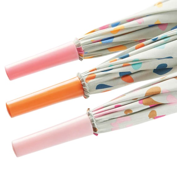 Guarda-Chuva Comprido Manual GOTTA Flower Petals Rosa/Azul | Ref. 104.58227RA