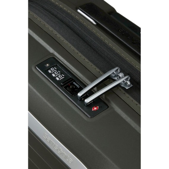 SAMSONITE Mala de Cabine 45cm 4R Exp Easyjet Upscape Verde Tropa | Ref. 92.155315-9199