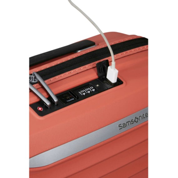 SAMSONITE Mala de Cabine 55cm 4R Exp. Upscape Argila | Ref. 92.143108-7060