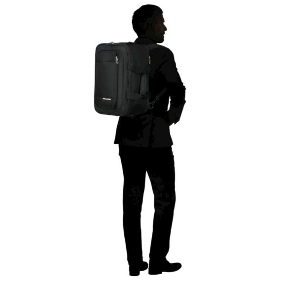 SAMSONITE Saco 3-WAY Ryanair/Vueling 40cm Respark Preto | Ref. 92.155332-7416