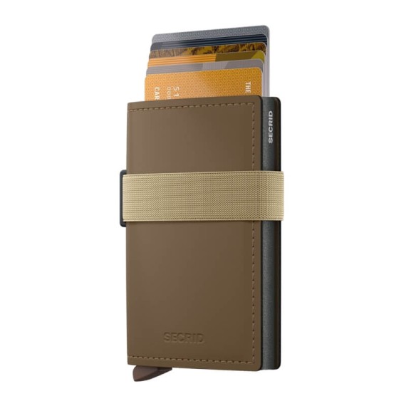 Carteira SECRID Bandwallet Matte Earth-Beige | Ref. 297.BMA-EB