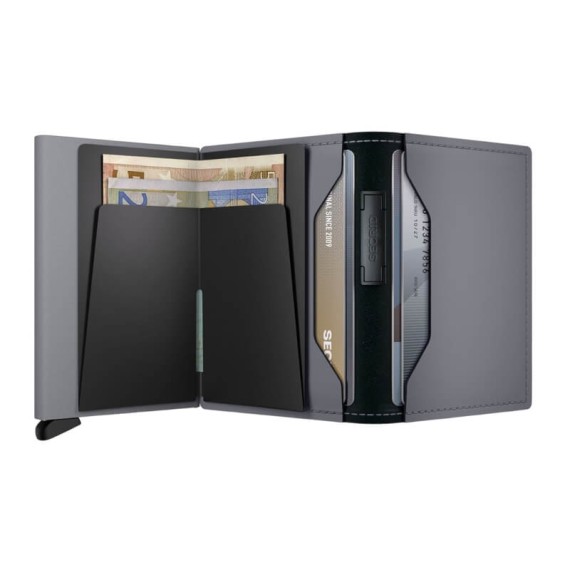 Carteira SECRID Bandwallet Matte Grey-Grey | Ref. 297.BMA-GG