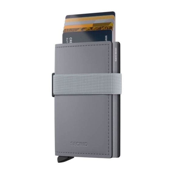 Carteira SECRID Bandwallet Matte Grey-Grey | Ref. 297.BMA-GG