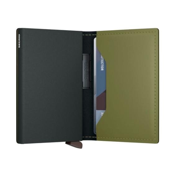 Carteira SECRID Bandwallet Matte Leaf-Khaki | Ref. 297.BMA-LK