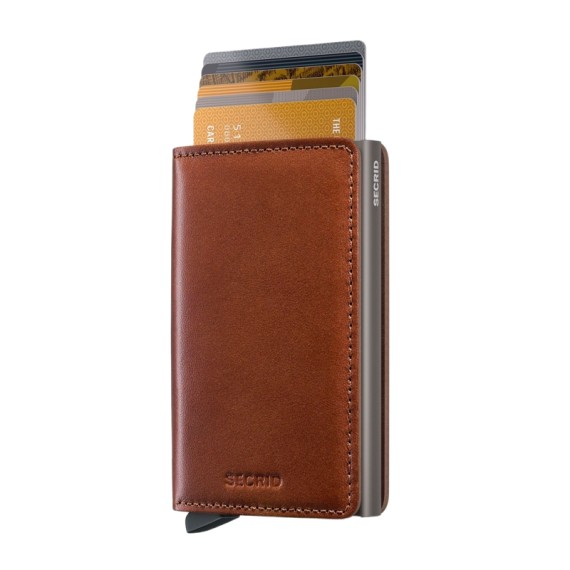 Carteira SECRID Slimwallet Texano Saddle | Ref. 297.STE-S