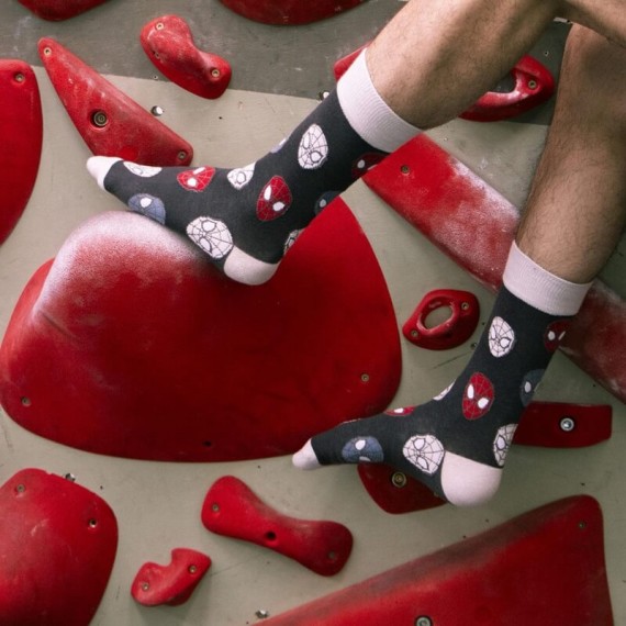 Meias Estampadas MARVEL - 38/45 Cinza | Ref. 299.2900002412