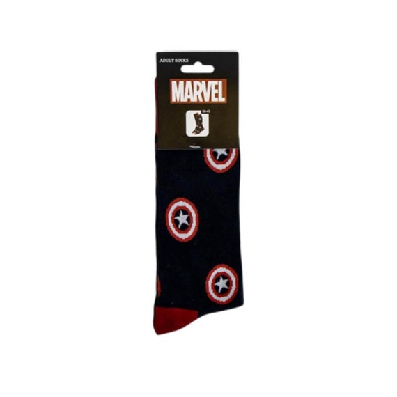 Meias Estampadas MARVEL - Nº 38/45 Azul Escuro | Ref. 299.2900002538