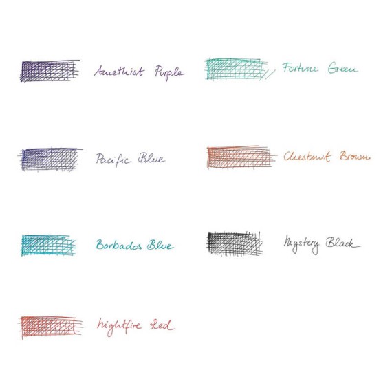 Pack 2 Recargas Rollerball (M) MONTBLANC Royal Blue | Ref. 238.128233