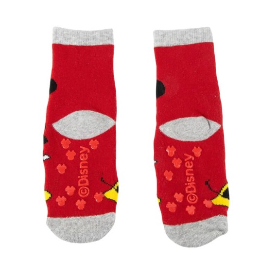 Pack 2 Pares de Meias Antiderrapantes MINNIE - Nº 31/34 Vermelho | Ref. 2900002974L