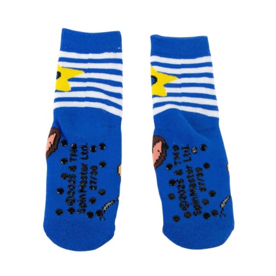 Pack 2 Pares de Meias Antiderrapantes PAW PATROL - Nº 27/30 Vermelho/Azul | Ref. 2900002974M