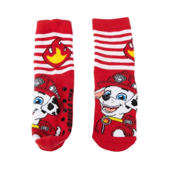 Pack 2 Pares de Meias Antiderrapantes PAW PATROL - Nº 31/34 Vermelho/Azul | Ref. 2900002974L