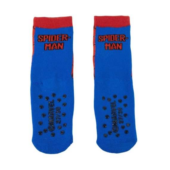 Pack 2 Pares de Meias Antiderrapantes SPIDERMAN - Nº 27/30 Azul/Vermelho | Ref. 299.2900002977M