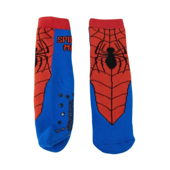 Pack 2 Pares de Meias Antiderrapantes SPIDERMAN - Nº 31/34 Azul/Vermelho | Ref. 299.2900002977L