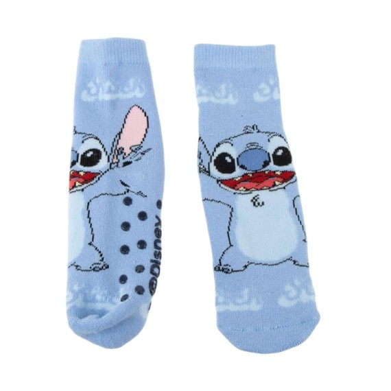 Pack 2 Pares de Meias Antiderrapantes STITCH - Nº 27/30 Azul | Ref. 299.2900002978S
