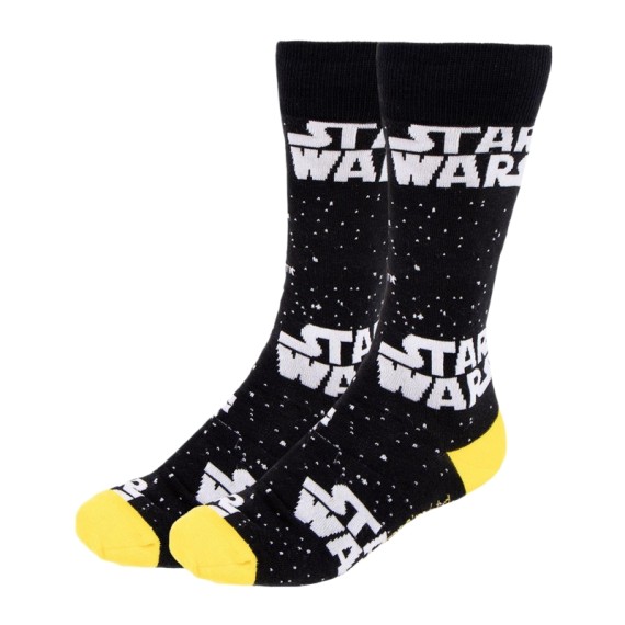 Pack 3 Pares de Meias Estampadas STAR WARS - Nº 38/45 Multicolor | Ref. 299.2900002554