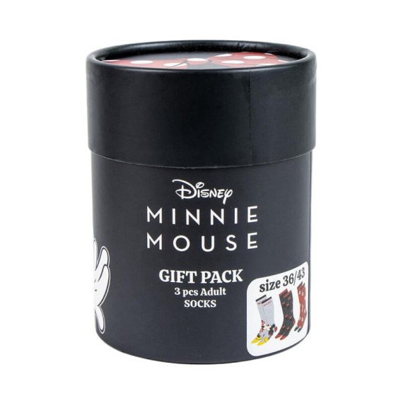 Pack 3 Pares de Meias Estampadas MINNIE - Nº 36/43 Multicolor | Ref. 299.2900002550