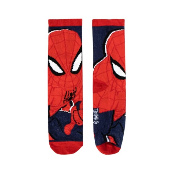 Pack 4 Pares de Meias Estampadas SPIDERMAN - Nº 27/30 Vermelho/Azul | Ref. 299.2900002311M