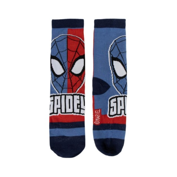 Pack 4 Pares de Meias Estampadas SPIDERMAN - Nº 31/34 Vermelho/Azul | Ref. 299.2900002311L