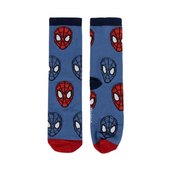 Pack 4 Pares de Meias Estampadas SPIDERMAN - Nº 31/34 Vermelho/Azul | Ref. 299.2900002311L