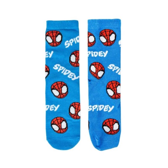 Pack 4 Pares de Meias Estampadas SPIDEY - Nº 23/26 Azul | Ref. 299.2900002310S