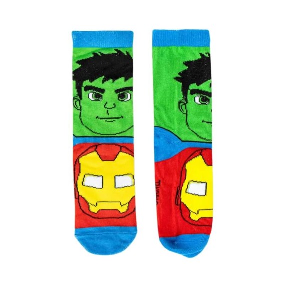 Pack 4 Pares de Meias Estampadas SPIDEY Azul | Ref. 299.2900002310M