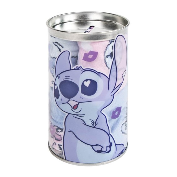 4 Pares de Meias Estampadas STITCH - Nº 35/38 Azul/Rosa | Ref. 299.2900002308L