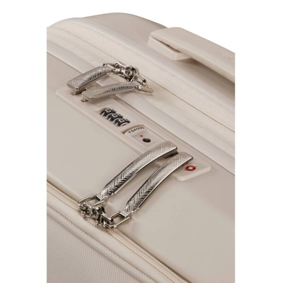 SAMSONITE Mala de Cabine 55cm 4R Exp Image Easy Access Marfim | Ref. 92.154691-1451