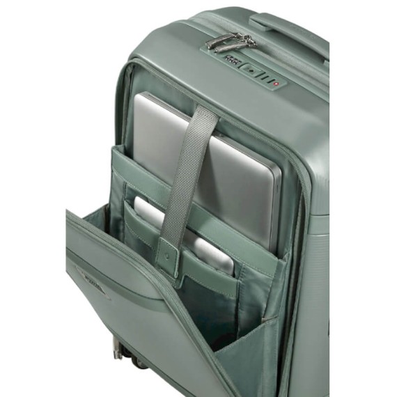 SAMSONITE Mala de Cabine 55cm 4R Exp Image Easy Access Verde | Ref. 92.154691-A639