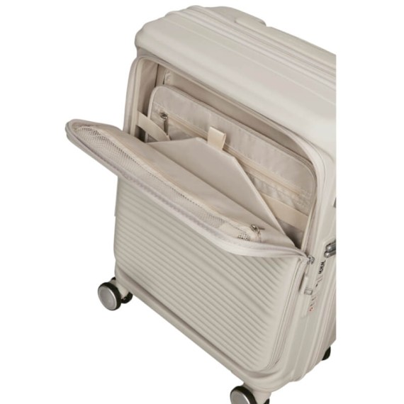 SAMSONITE Mala Cabine / Trolley 55cm 4R Exp Paralux Cinza Pedra | Ref. 92.156523-1830