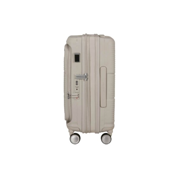 SAMSONITE Mala Cabine / Trolley 55cm 4R Exp Paralux Cinza Pedra | Ref. 92.156523-1830