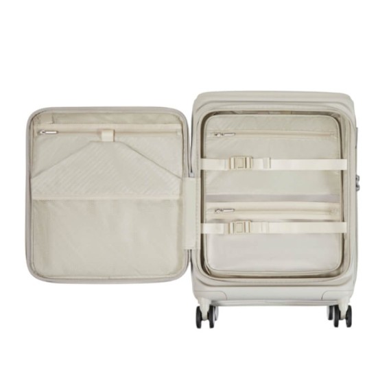 SAMSONITE Mala Cabine / Trolley 55cm 4R Exp Paralux Cinza Pedra | Ref. 92.156523-1830