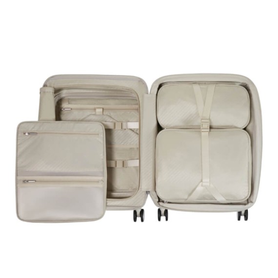 SAMSONITE Mala Cabine / Trolley 55cm 4R Exp Paralux Cinza Pedra | Ref. 92.156523-1830