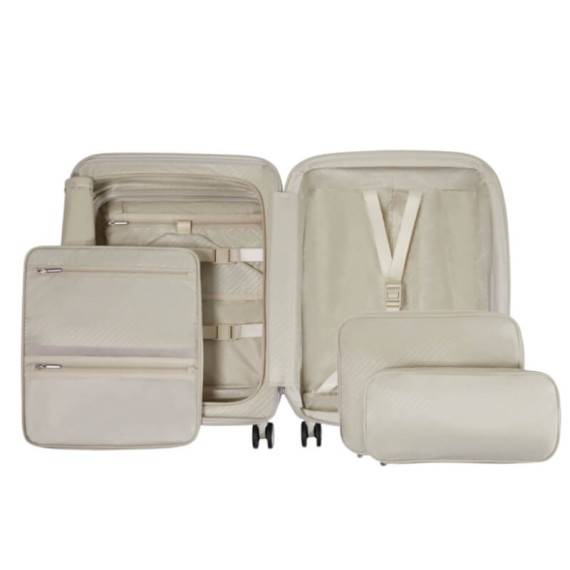 SAMSONITE Mala Cabine / Trolley 55cm 4R Exp Paralux Cinza Pedra | Ref. 92.156523-1830