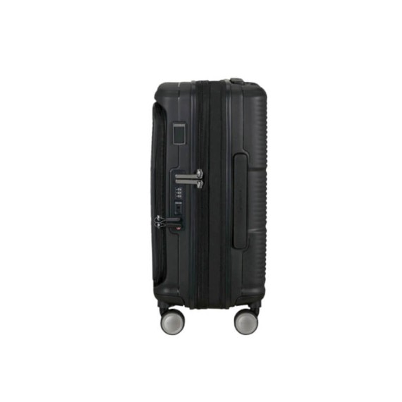 SAMSONITE Mala Cabine / Trolley 55cm 4R Exp Paralux Preta | Ref. 92.156523-1041