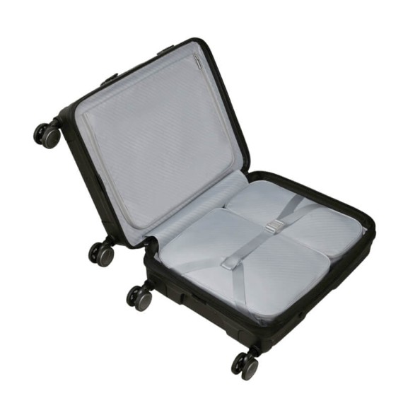 SAMSONITE Mala Cabine / Trolley 55cm 4R Exp Paralux Preta | Ref. 92.156523-1041