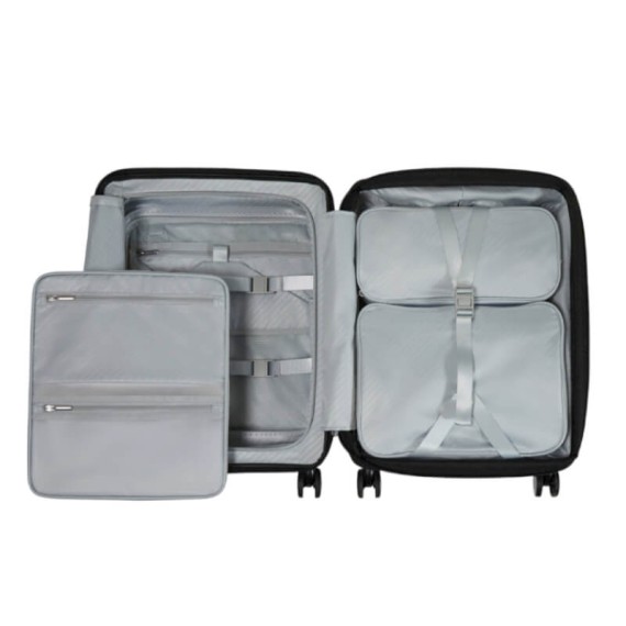SAMSONITE Mala Cabine / Trolley 55cm 4R Exp Paralux Preta | Ref. 92.156523-1041