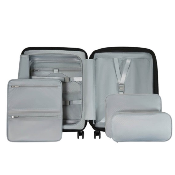 SAMSONITE Mala Cabine / Trolley 55cm 4R Exp Paralux Preta | Ref. 92.156523-1041