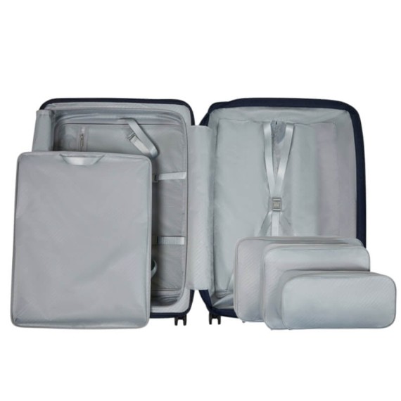 SAMSONITE Mala de Viagem Grande 75cm 4R Exp Paralux Azul Escuro | Ref. 92.156526-1552