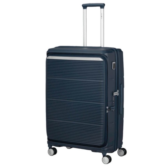 SAMSONITE Mala de Viagem Grande 75cm 4R Exp Paralux Azul Escuro | Ref. 92.156526-1552