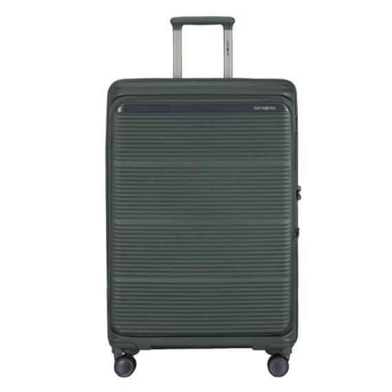 SAMSONITE Mala de Viagem Grande 75cm 4R Exp Paralux Verde | Ref. 92.156526-1633